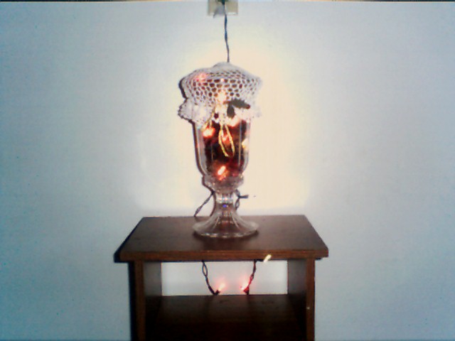 Lighted Potpourri Vase